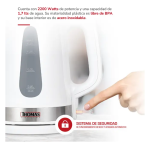 Hervidor Electrico TH 4340 1.7lt 2200w THOMAS - Imagen 9